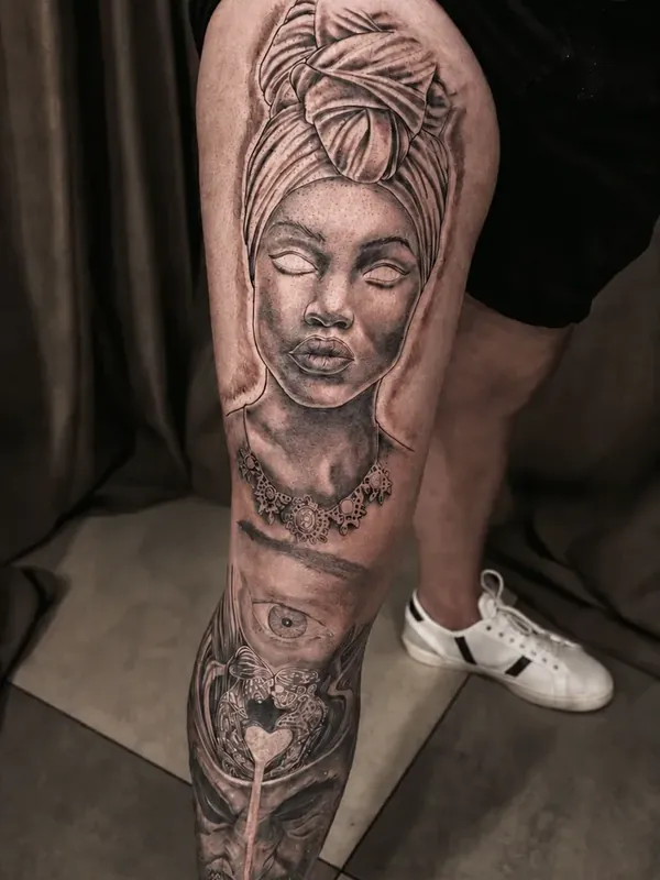 Tatuagem feita na Memphis em Taboão da Serra — trabalho 09