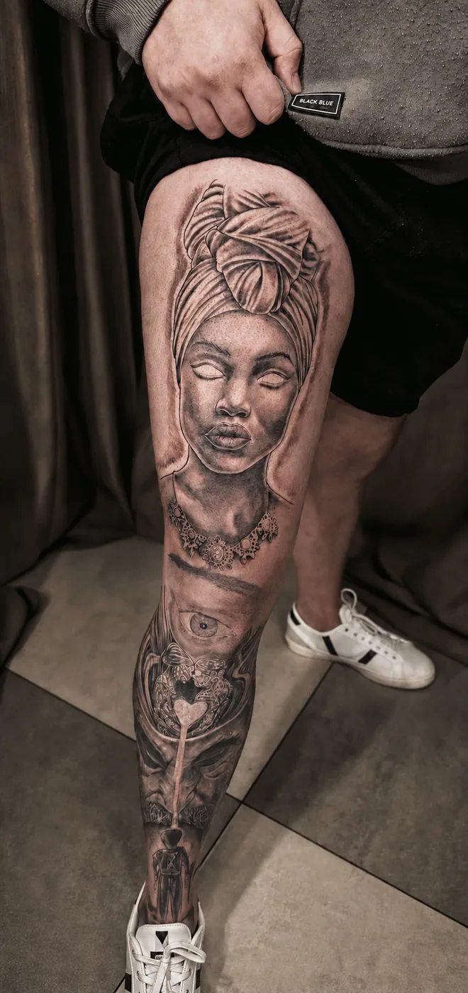 Tatuagem feita na Memphis em Taboão da Serra — trabalho 09