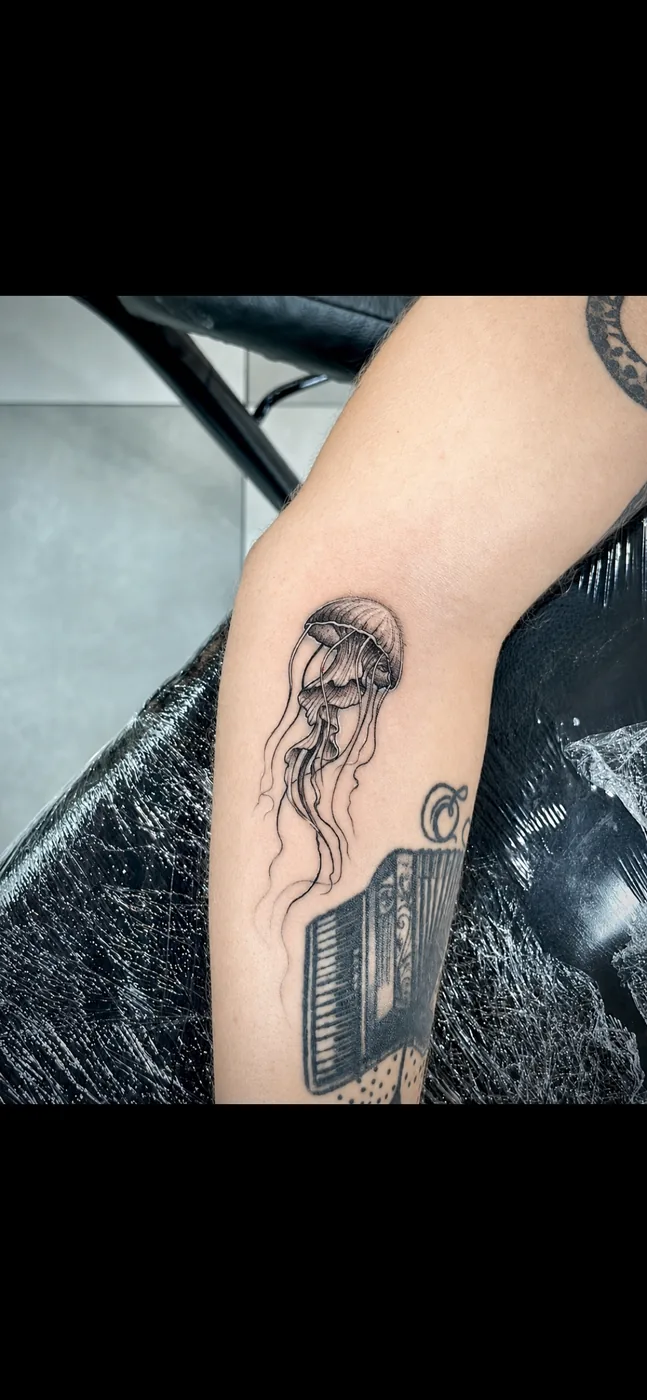 Tatuagem feita na Memphis em Taboão da Serra — trabalho 10