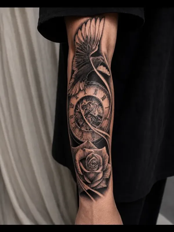 Tatuagem feita na Memphis em Taboão da Serra — trabalho 35